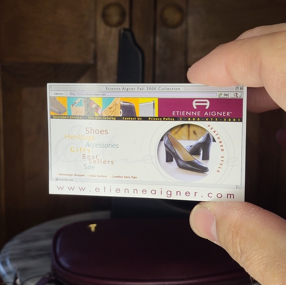 Etienne Aigner Plum Cosmetic Bag - Picture 11 of 13